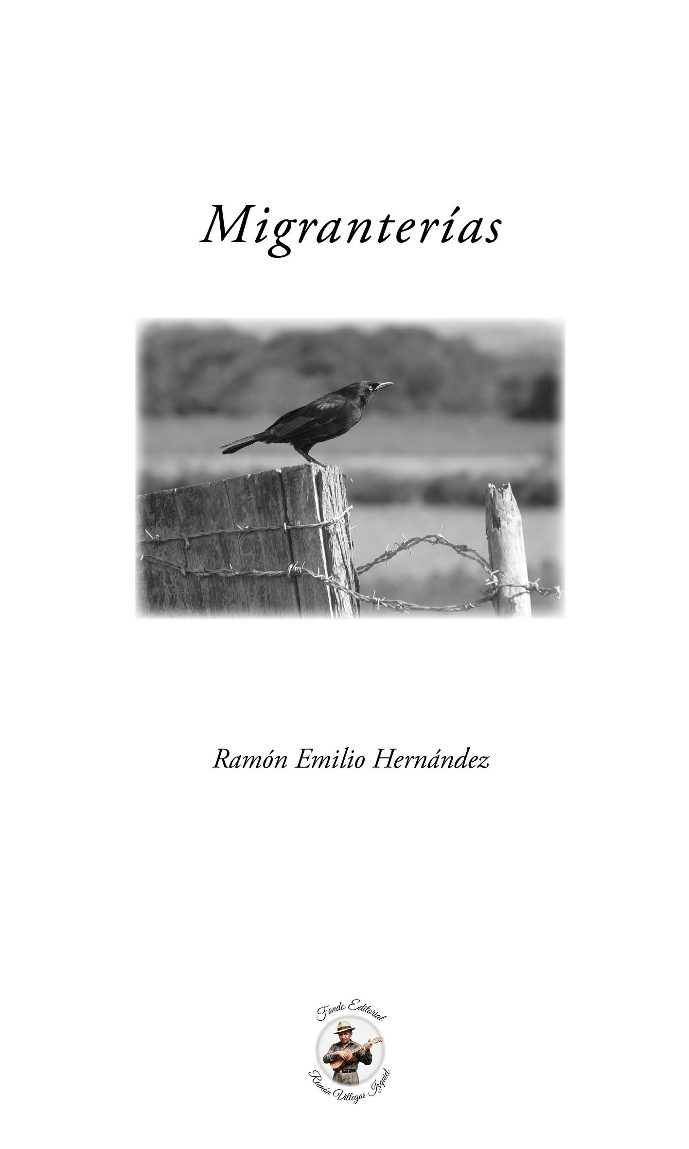 Portada de Migranterías de Ramon Emilio Hernández